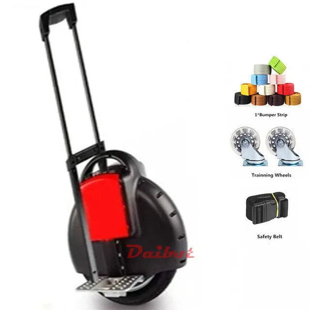 One Wheel, All Heart – Carve up the Streets (black)