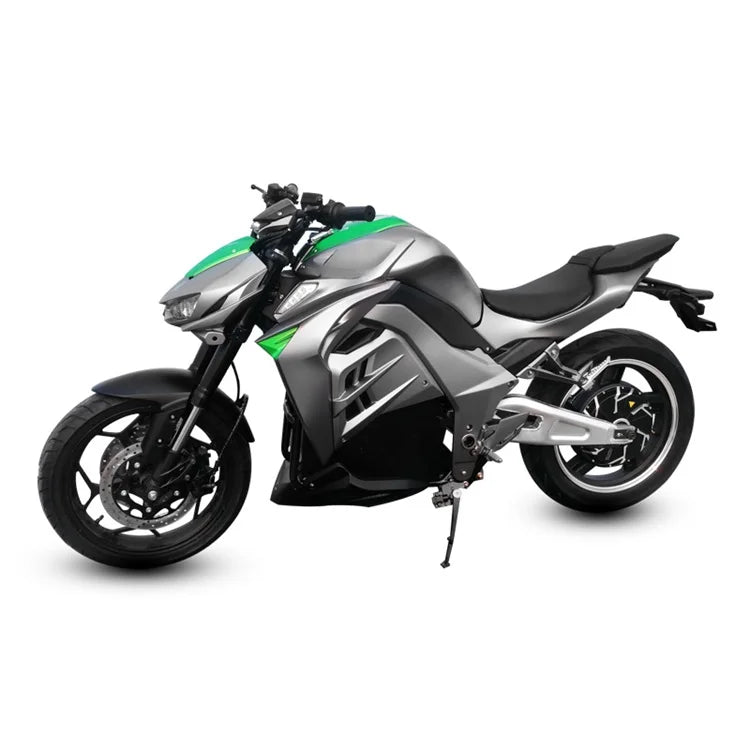 Silent Thunder – 10000W Electric Racing Motorcycle with 72V 100Ah Lithium Power