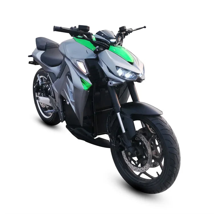 Silent Thunder – 10000W Electric Racing Motorcycle with 72V 100Ah Lithium Power