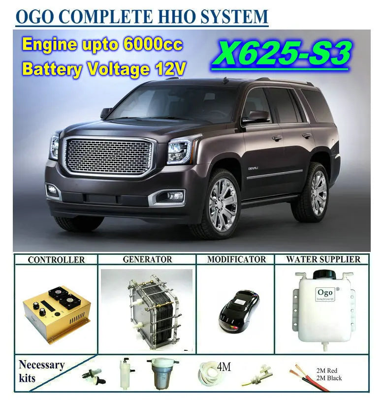 Steady Strength – OGO X625-S3 Hydrogen System for Clean, Efficient Engines Up to 6000cc