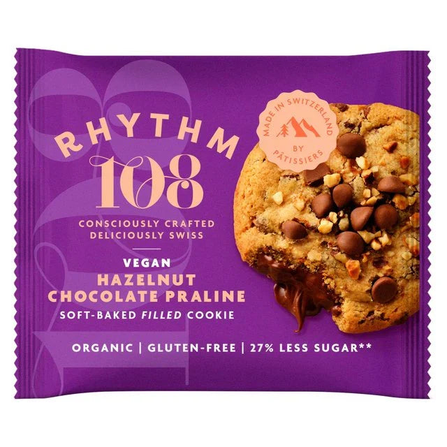 Rhythm 108 Hazelnut Chocolate Praline Cookie 50g