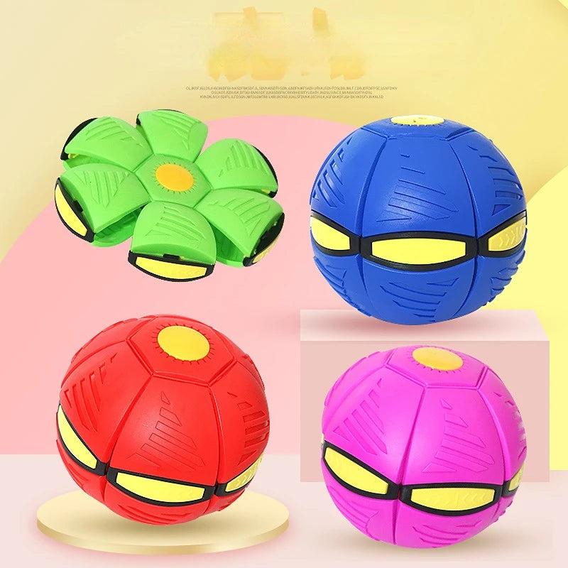 From Disc to Ball in a Blink – The Magic Flying Saucer Ball That Turns Playtime into Pure Excitement!