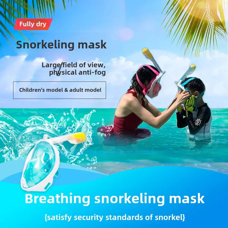 Full Face Snorkel Mask – Breathe Easy, Dive Freely