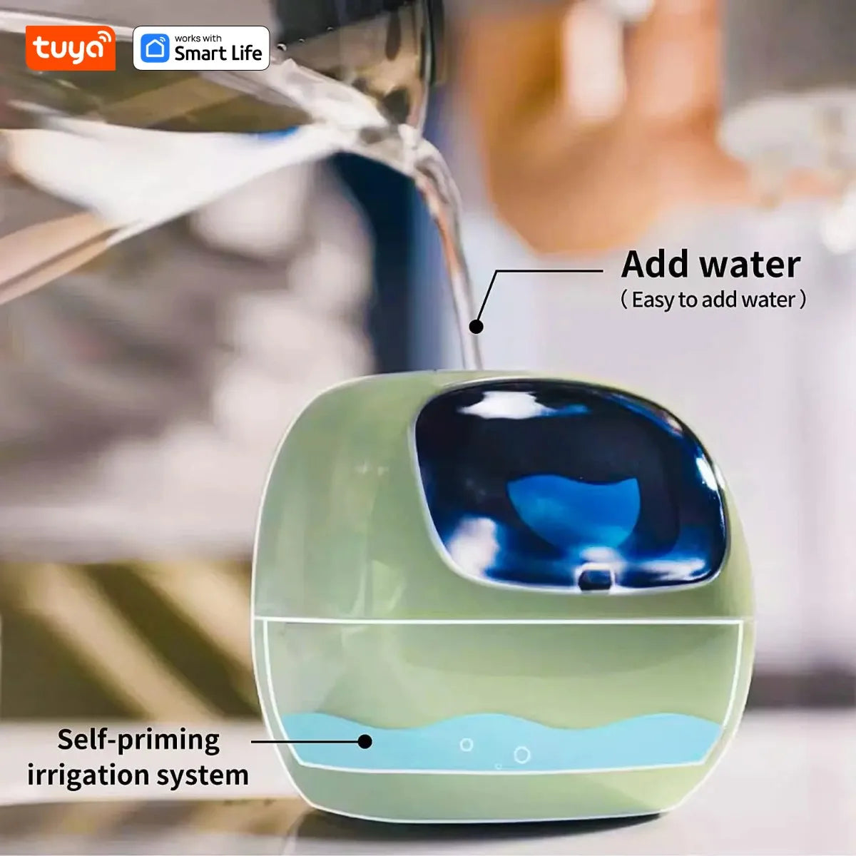 Grow with a Smile – Tuya Ivy Smart Planter with 49 Emotions & AI That Brings Your Plant to Life