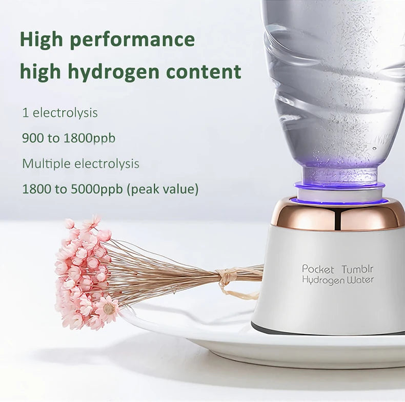 Pocket-Sized Power: YUNCHI Hydrogen-Rich Water Generator for Ultimate Hydration