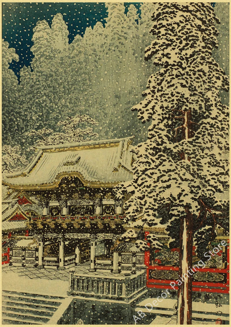 Echoes of Old Japan — Vintage Mount Fuji & Great Wave Art Prints