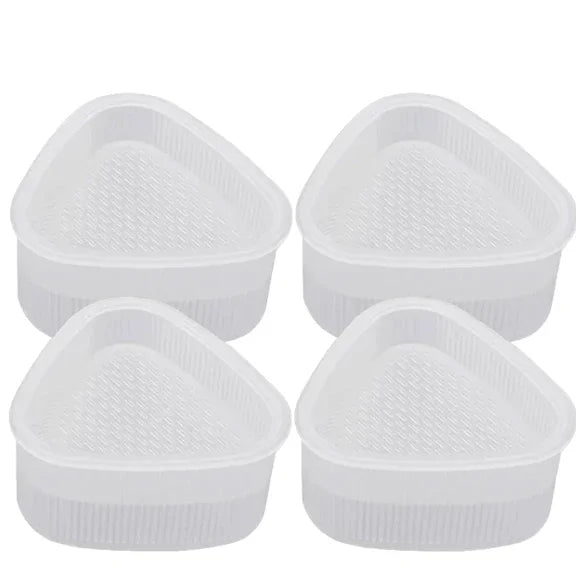 4/1PCS Triangle Rice Ball Molds Press Sushi Maker Triangle Mould Japanese Onigiri Rice Ball Bento Gadget Kitchen Accessories