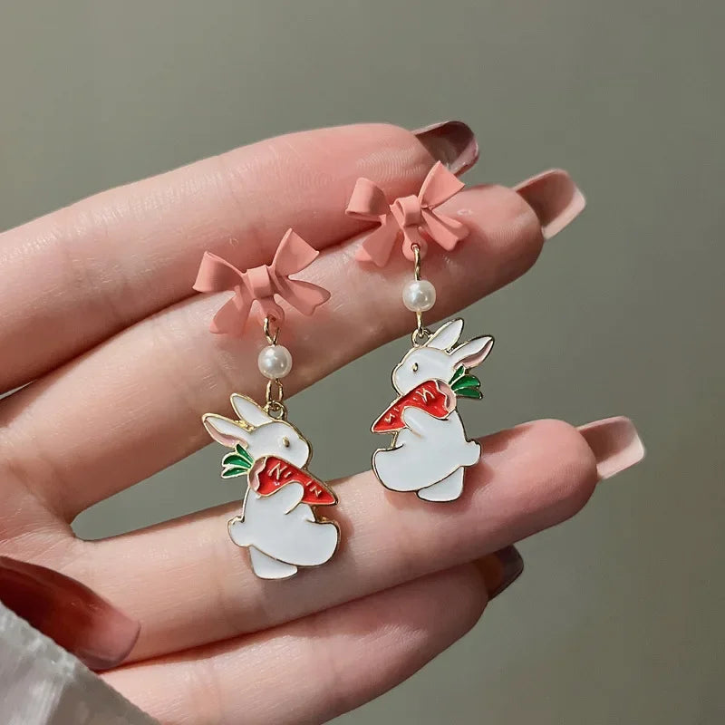 Pour a Little Joy into Your Day – Asymmetric Teacup Kitten Tassel Earrings for Playful Charm That Warms the Heart