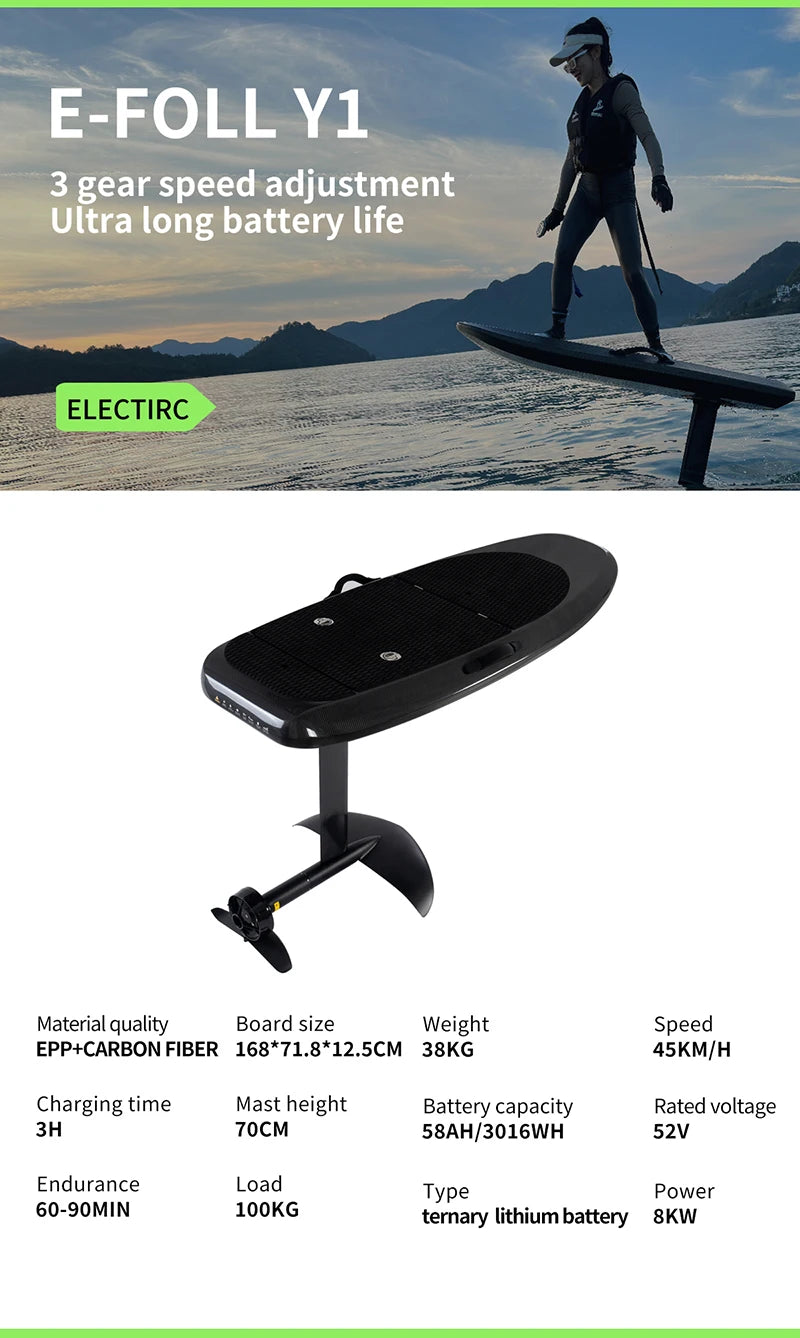 Hydrofoil E-Foil Board – Fly Above the Water, Feel the Future