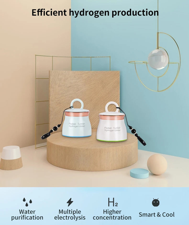 Pocket-Sized Power: YUNCHI Hydrogen-Rich Water Generator for Ultimate Hydration