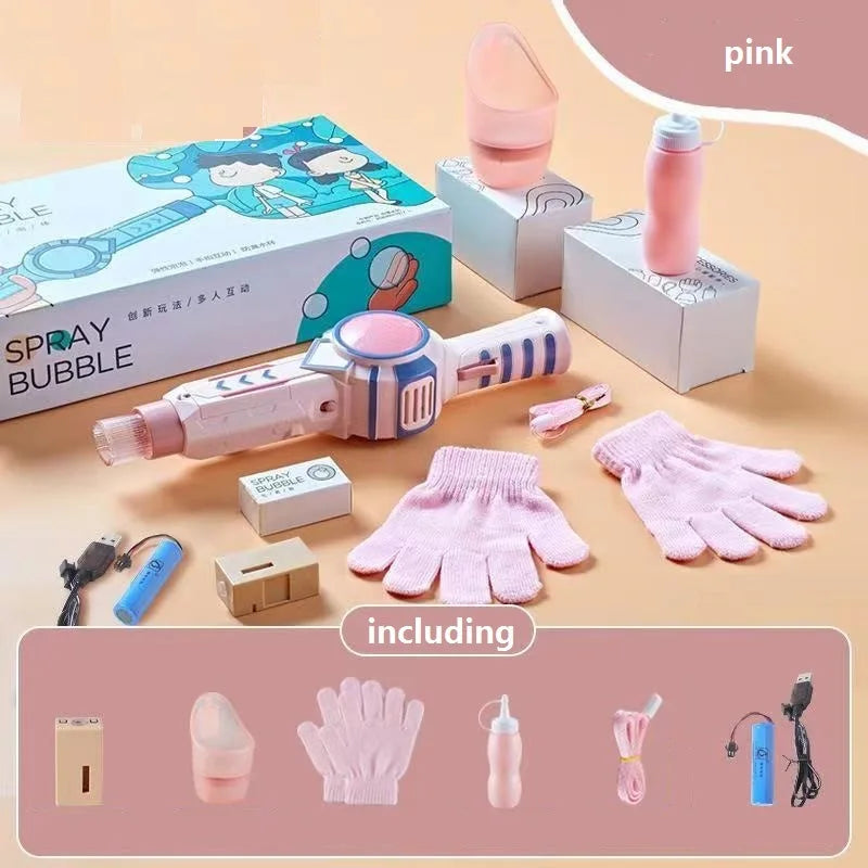 Ignite Your Child's Imagination: The Enchanting Magic Smoke Bubble Blower