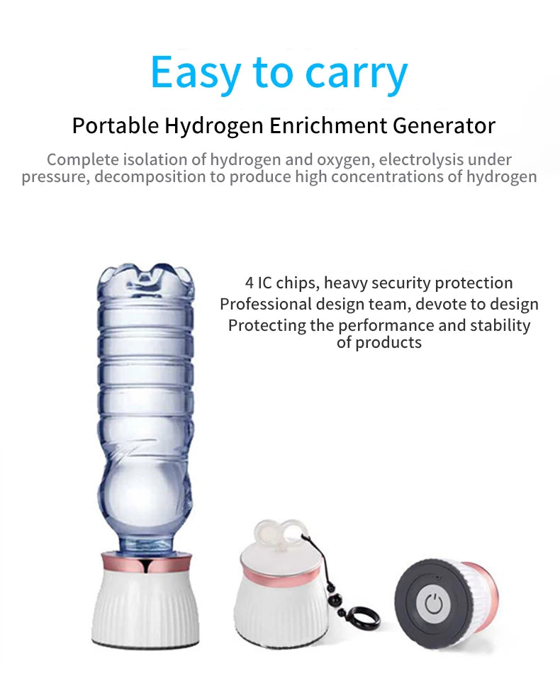 Pocket-Sized Power: YUNCHI Hydrogen-Rich Water Generator for Ultimate Hydration