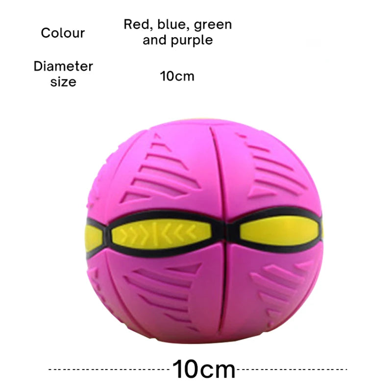 From Disc to Ball in a Blink – The Magic Flying Saucer Ball That Turns Playtime into Pure Excitement!