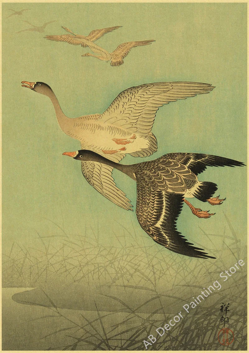 Echoes of Old Japan — Vintage Mount Fuji & Great Wave Art Prints