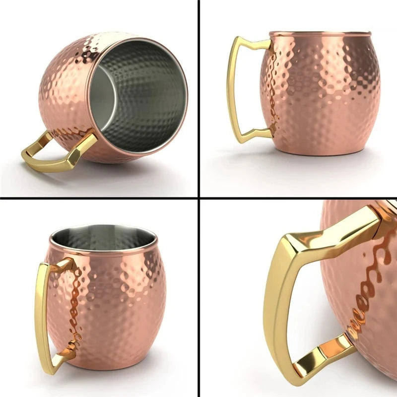 Drink Like a Legend: The Hammered Copper Moscow Mule Mug That Brings Class to Every Pour