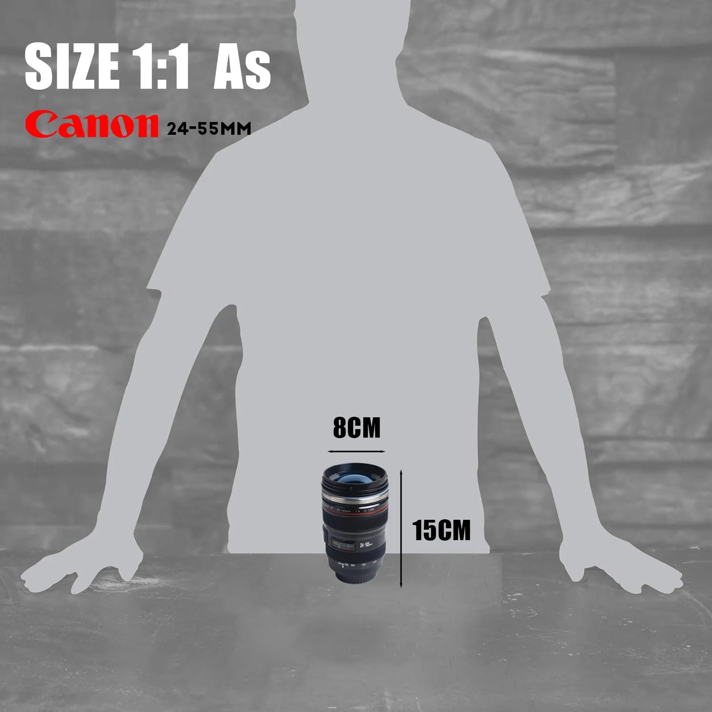 Capture the perfect coffee! – The Hilariously Realistic Camera Lens Travel Mug!