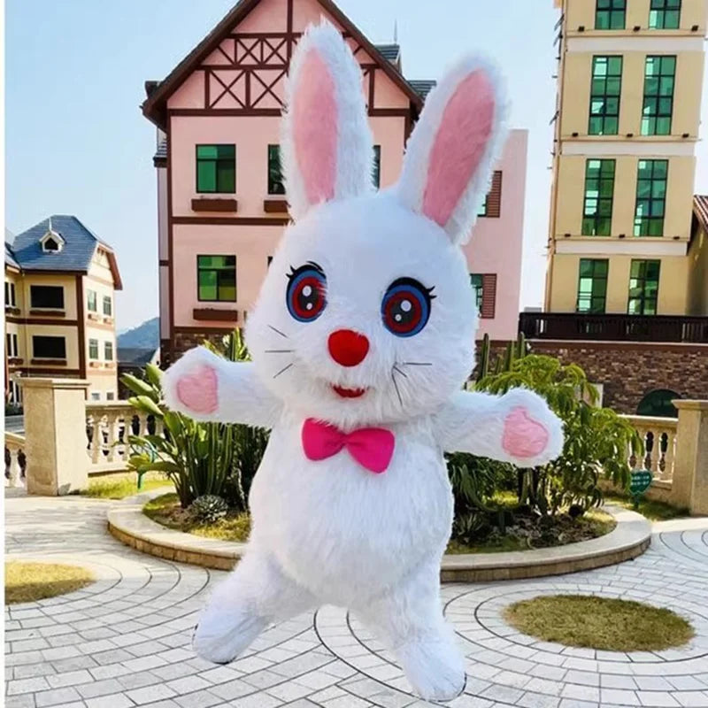 Hopping Hilarity – The Inflatable Rabbit Mascot Costume That Turns Every Step into a Spectacle