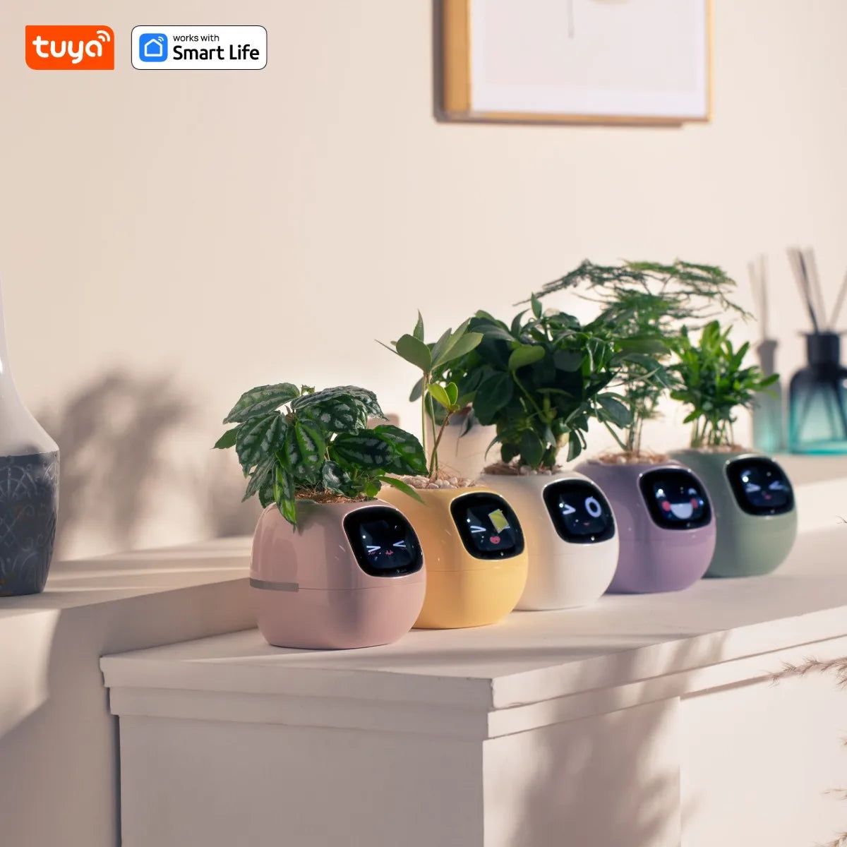 Grow with a Smile – Tuya Ivy Smart Planter with 49 Emotions & AI That Brings Your Plant to Life