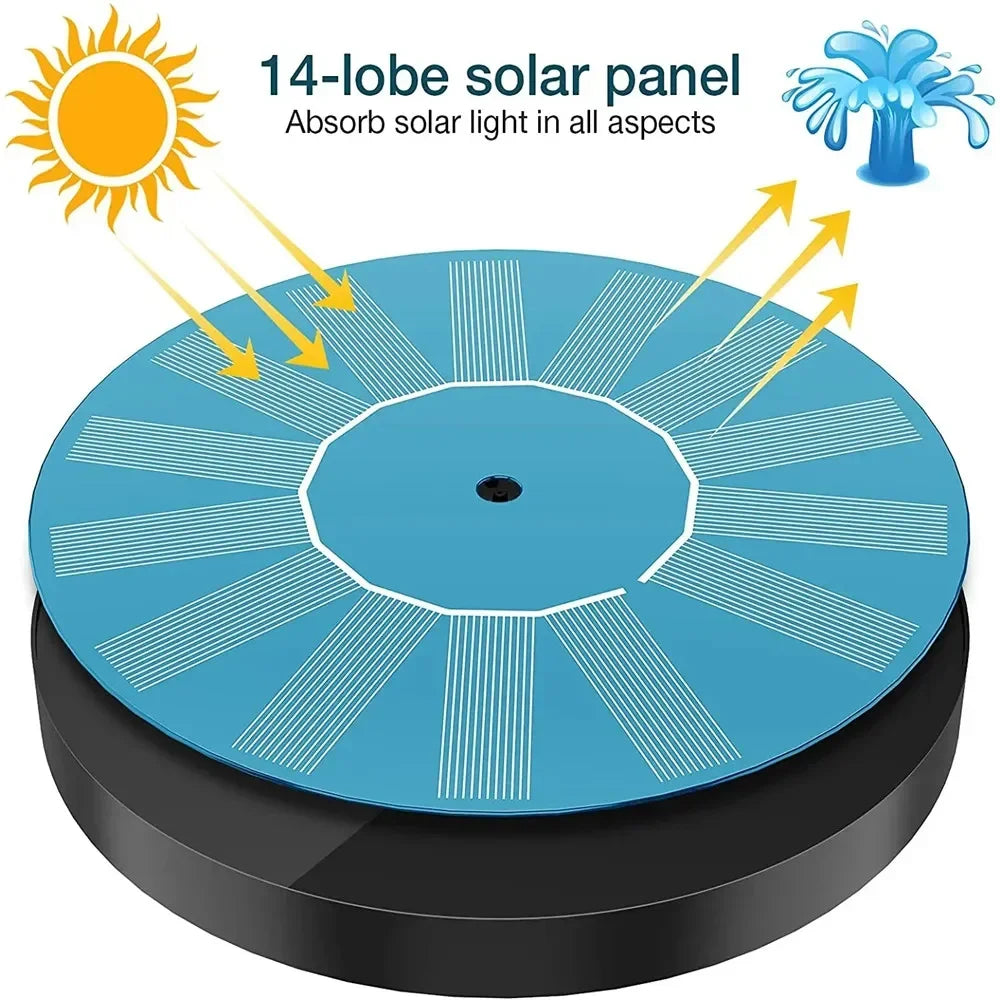 Floating Solar Fountain Pump – Dancing Water for Every Sunbeam