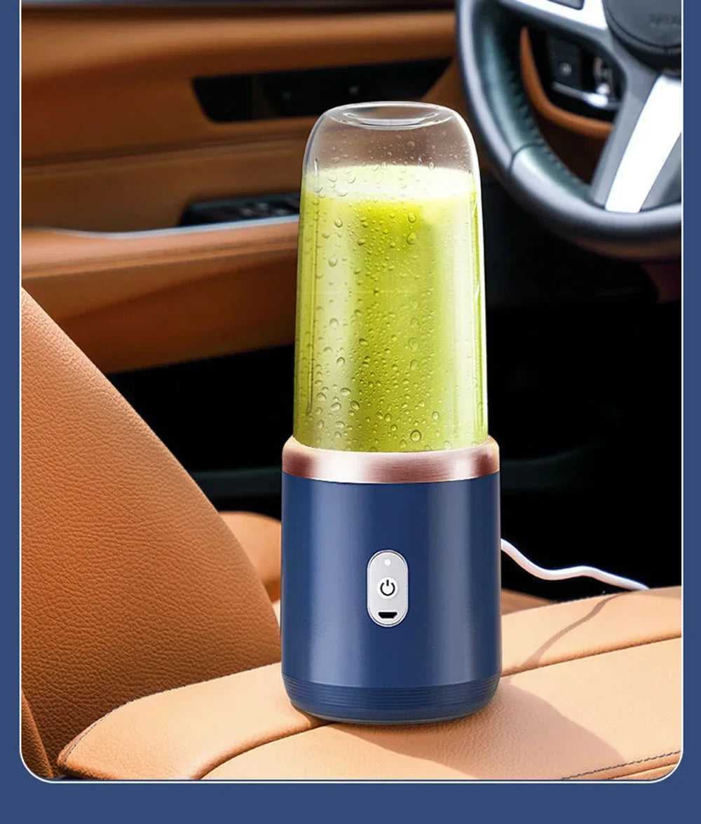 Fresh Freedom in Your Palm – Wireless Mini Smoothie Blender for Life On the Go