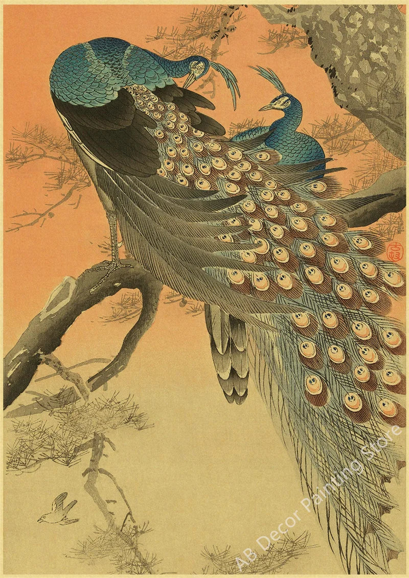 Echoes of Old Japan — Vintage Mount Fuji & Great Wave Art Prints
