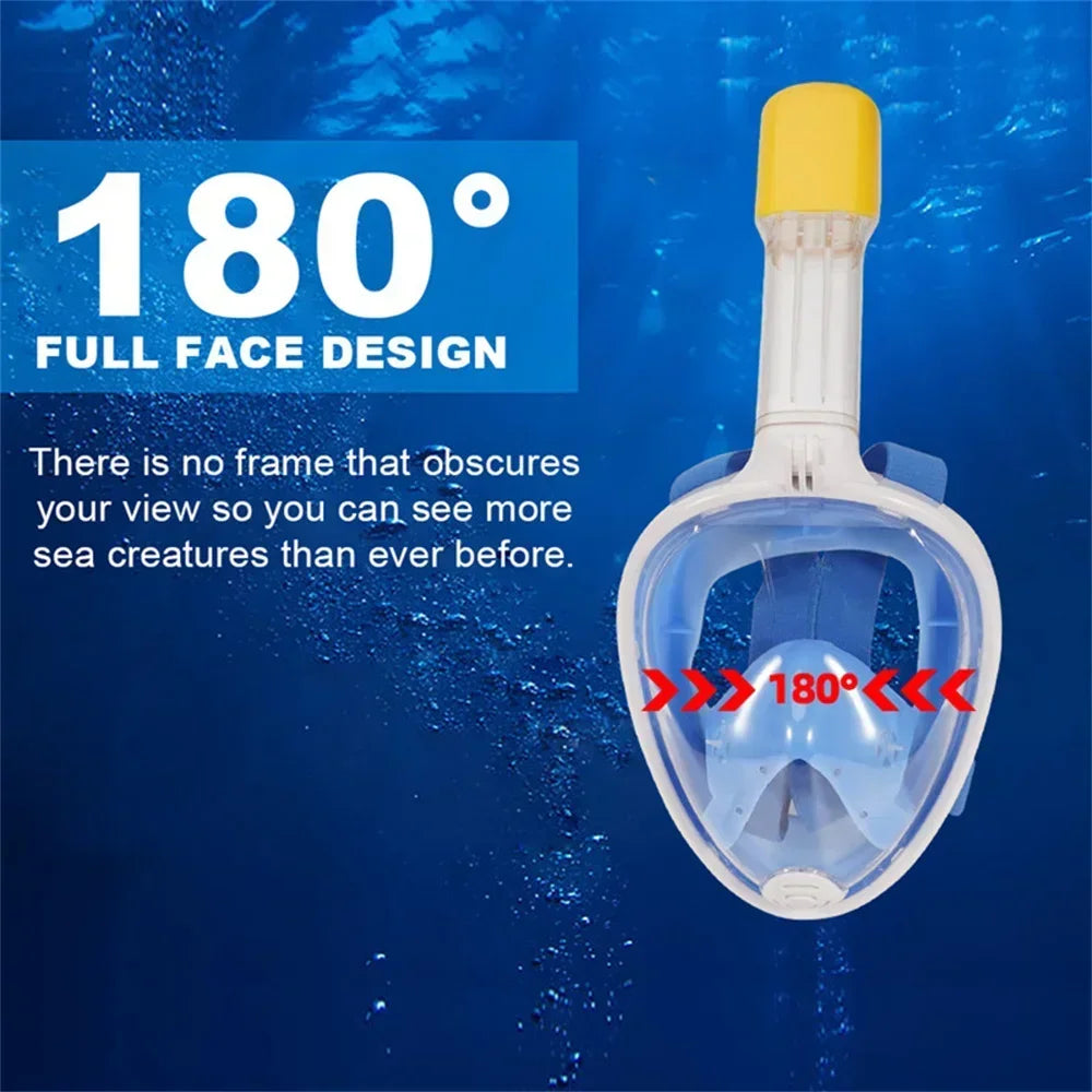 Full Face Snorkel Mask – Breathe Easy, Dive Freely