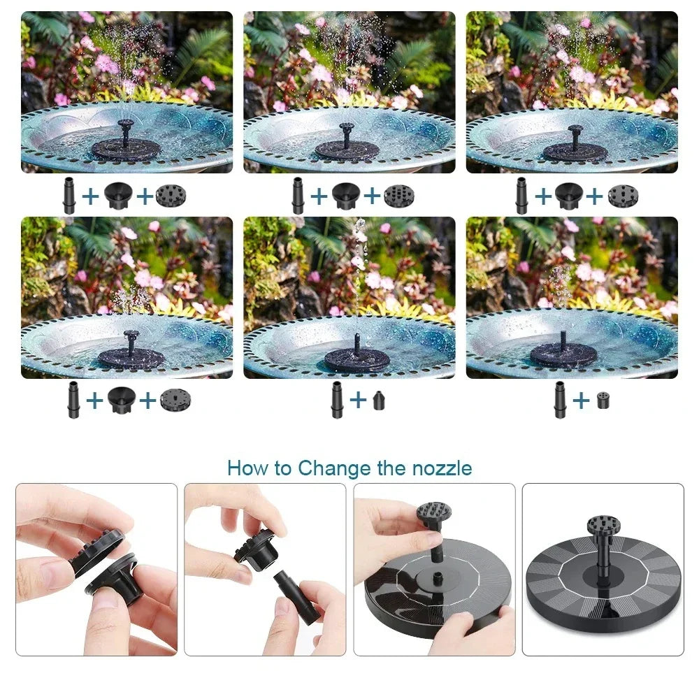 Floating Solar Fountain Pump – Dancing Water for Every Sunbeam