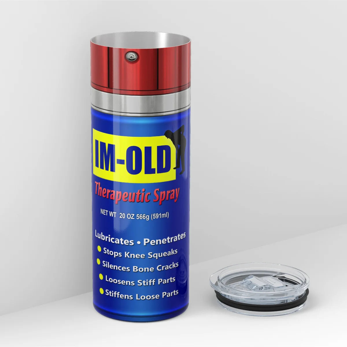 Sip Like a Pro – The Hilariously Realistic WD-40 Inspired Stainless Steel Tumbler!