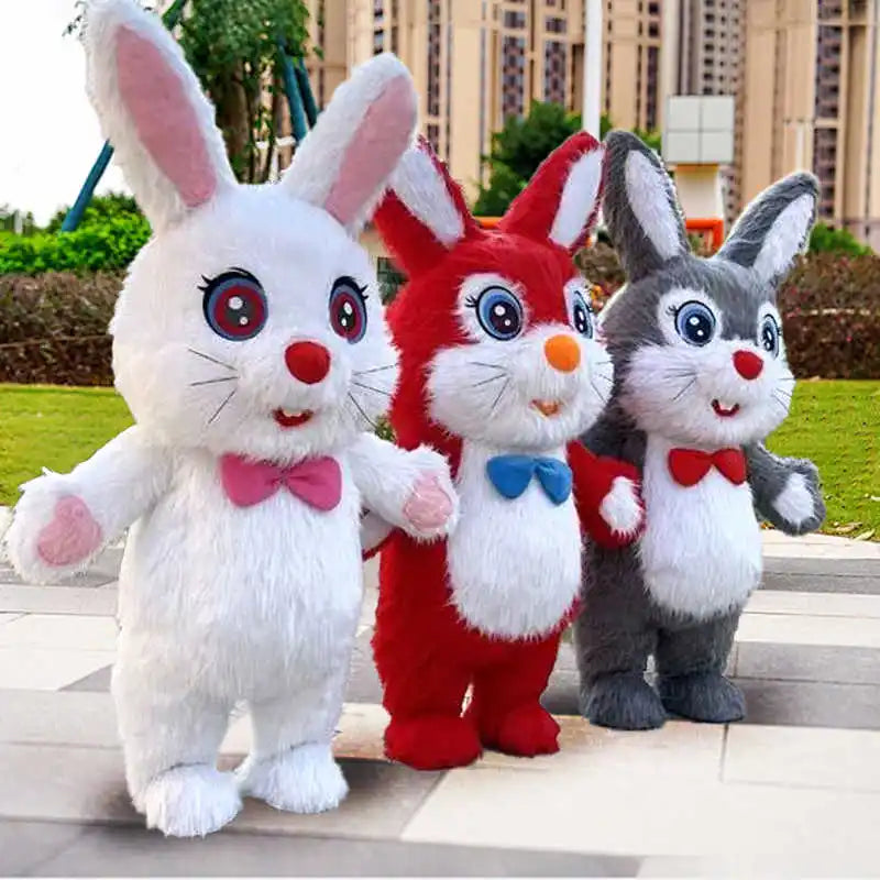 Hopping Hilarity – The Inflatable Rabbit Mascot Costume That Turns Every Step into a Spectacle