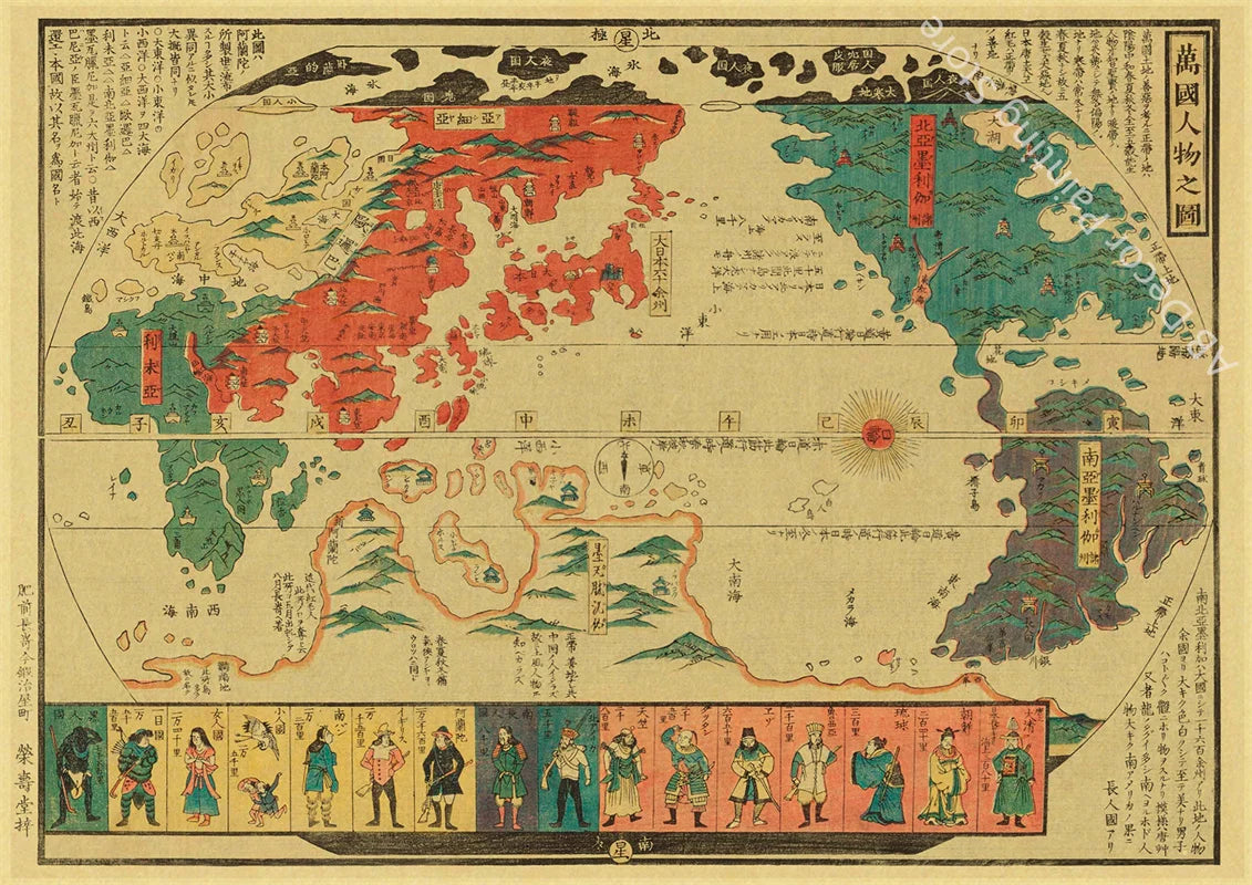 Echoes of Old Japan — Vintage Mount Fuji & Great Wave Art Prints