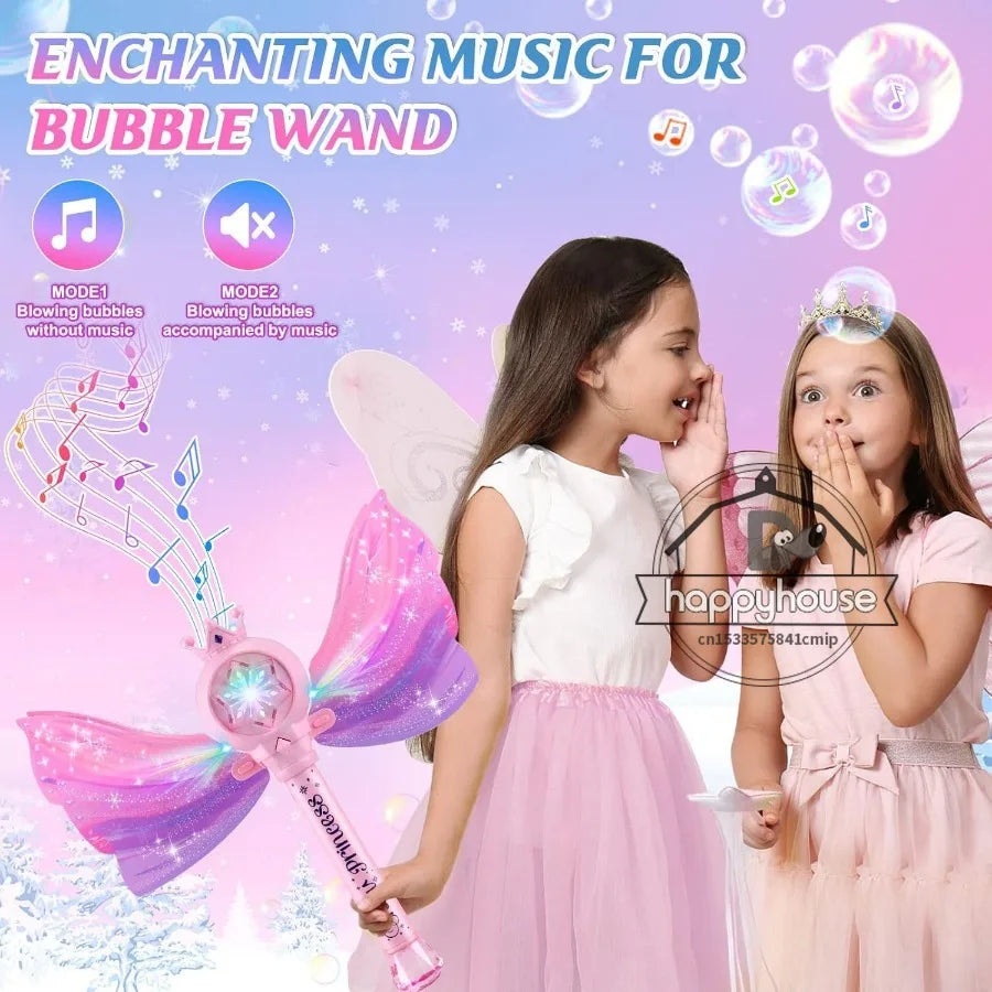 Enchanting Princess Bubble Wand: Magical Bubble Fun for Kids