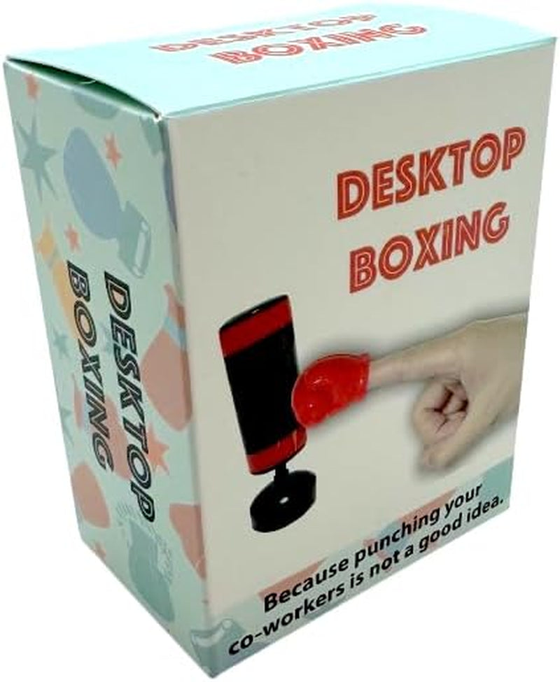 DP1364 Desktop Boxing - Funny Desk Accessories for Men, Secret Santa Gifts for Work Colleagues, Office Gadgets, Boxing Gifts for Men, Home Office Accessories