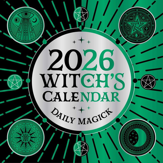 2026 Witch'S Calendar: Daily Magick Day-To-Day Calendar (Planners)