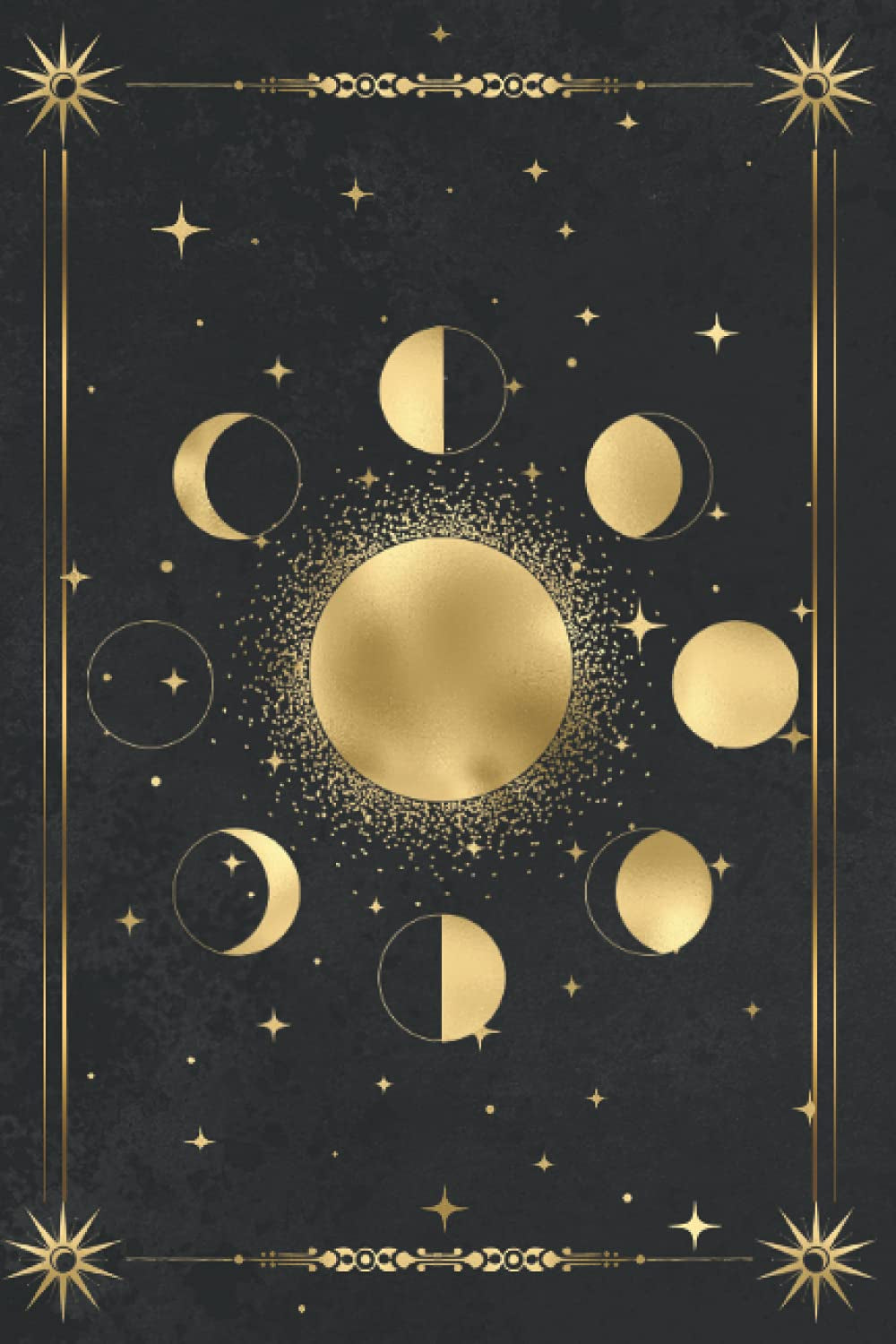 Tarot Journal: Witches Tarot Card Notebook for Your Daily Reading, Mystic Sun Moon and Stars Design Makes a Great Wiccan Gift