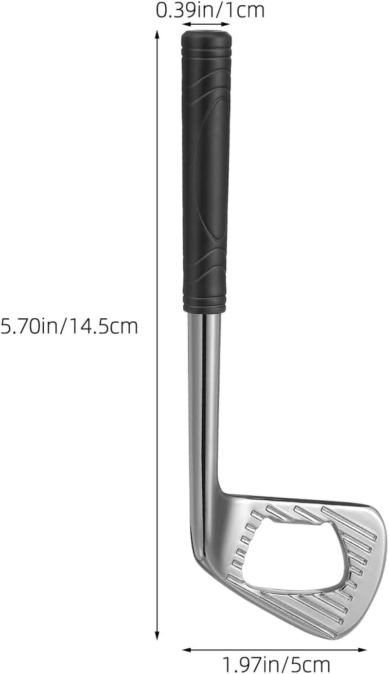 Golf Bottle Opener, Bottle Opener Alloy Novelty Golf Shaft Shape Beer Medal Party Beverages Open Tool for Favor Sport Theme Party Kitchen Gadget