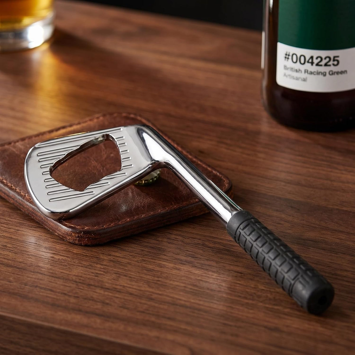 Golf Bottle Opener, Bottle Opener Alloy Novelty Golf Shaft Shape Beer Medal Party Beverages Open Tool for Favor Sport Theme Party Kitchen Gadget
