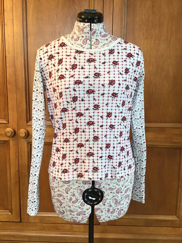 Floral patterned top