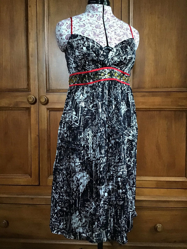 Silk summer dress