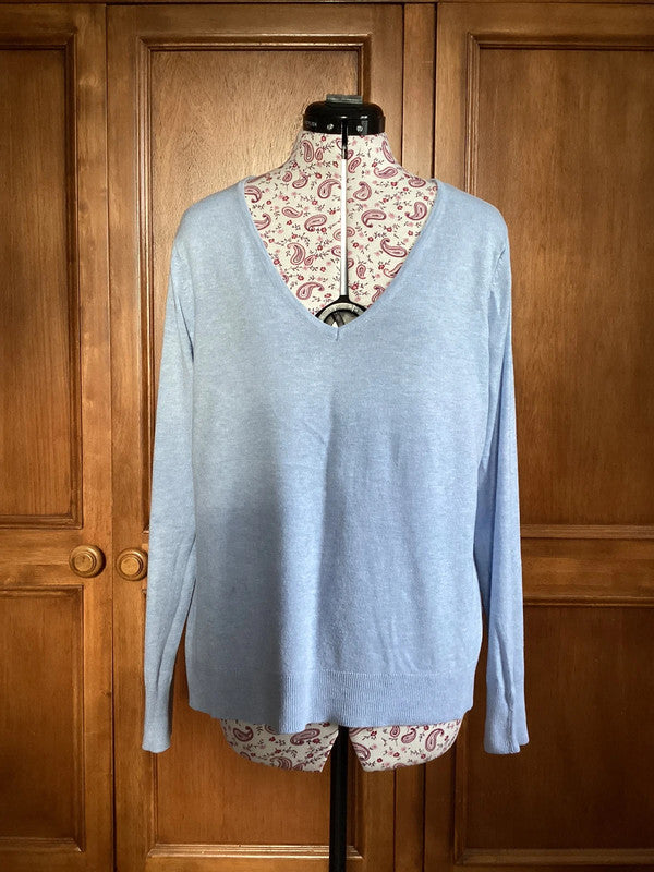Pale blue jumper