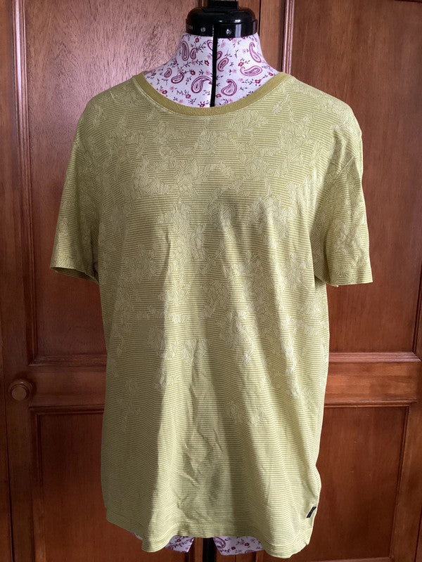 Ted baker green patterned t shirt