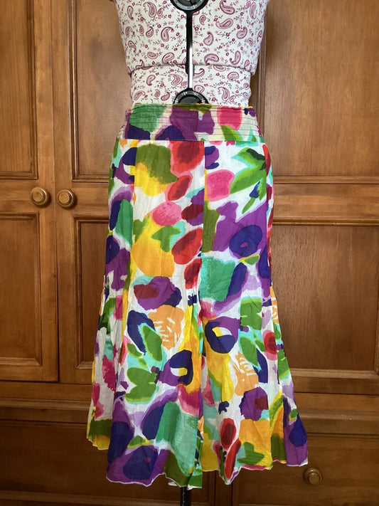 Multicoloured skirt . Size 16