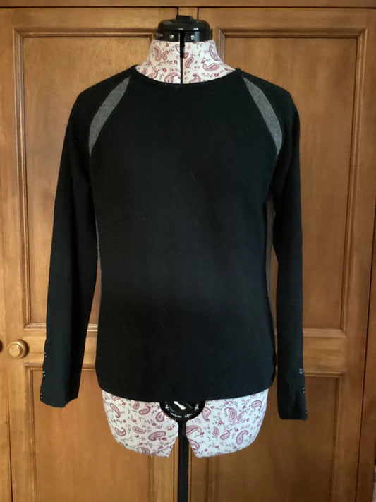 Black and grey jumper