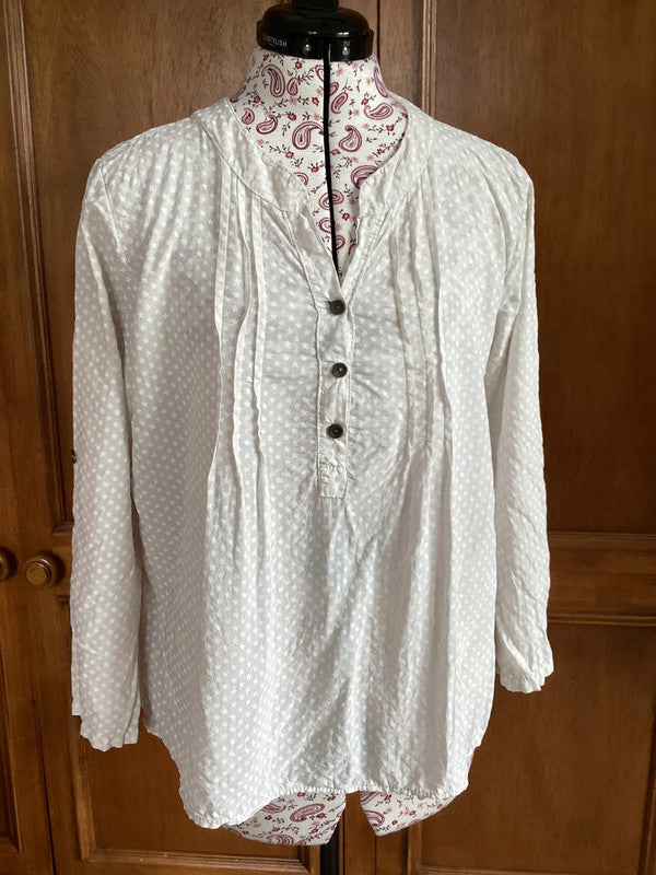Star print blouse