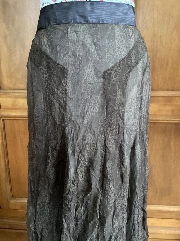 Nicole Farhi silk skirt, full length