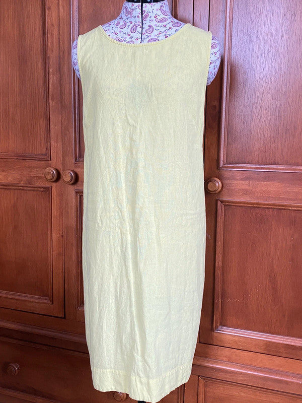 Marks & Spencer yellow dress size 16