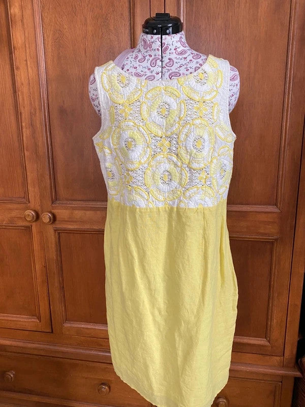 Marks & Spencer lovely lemon/yellow dress