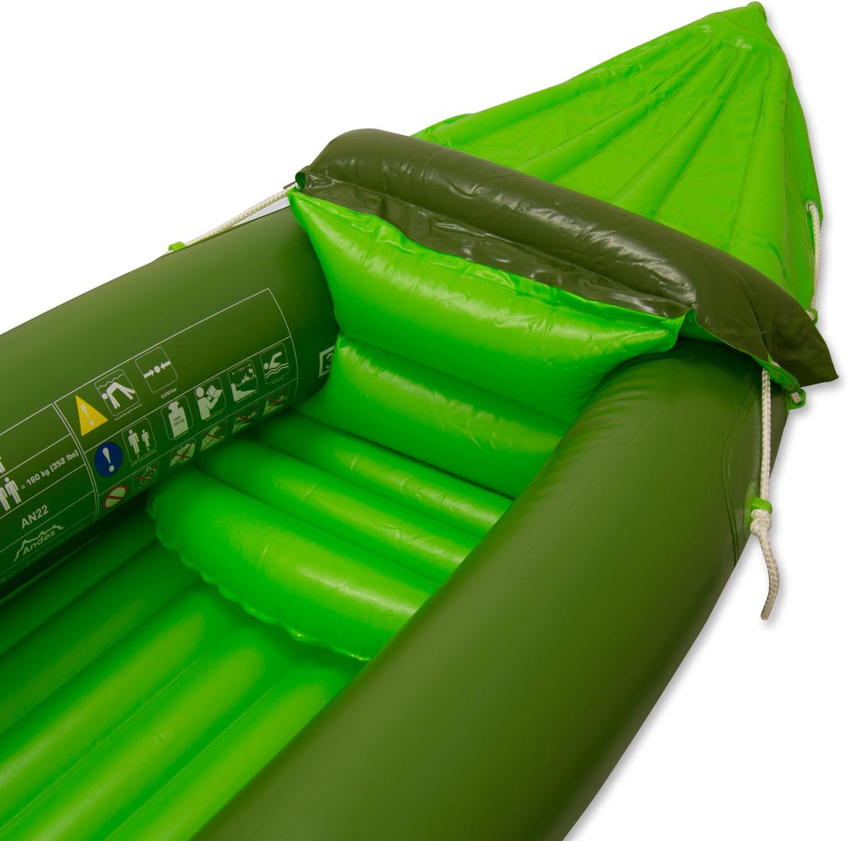 Inflatable/Blow up Two Person Kayak/Canoe with Paddle Water Sports