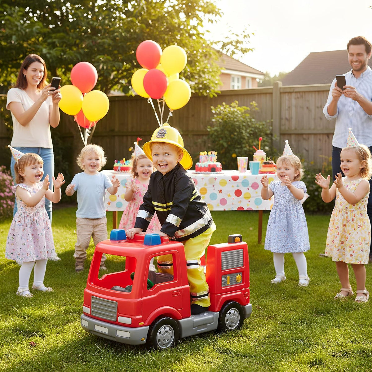 Fireman Fancy Dress Costume Child Toddler Book Week (Toddler Age 2-3)