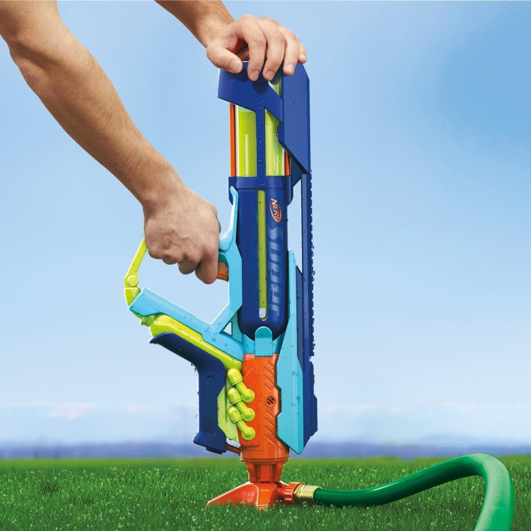 Super Soaker Power Drench XL Water Blaster, Water Blaster, Super Soaker, 1, Great for Outdoor Play, Multi-Color