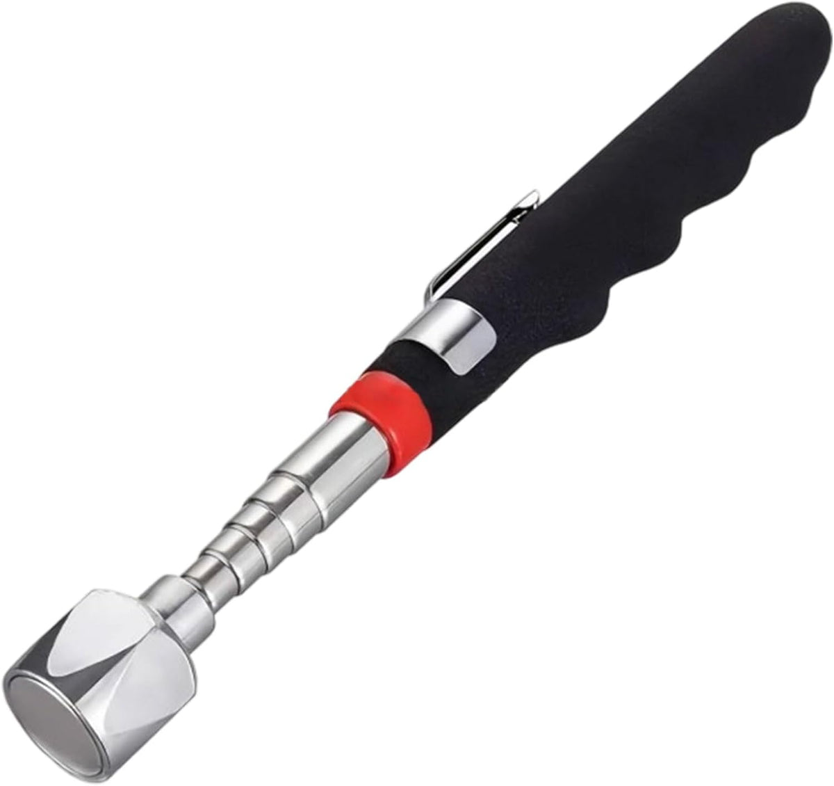 Magnetic Telescopic Pick-Up Tool(16Lb /7.3Kg),Magnetic Sticker Gadget, 76 Cm(30 Inch) Durable Telescopic Magnetic Collector with Pocket Clip